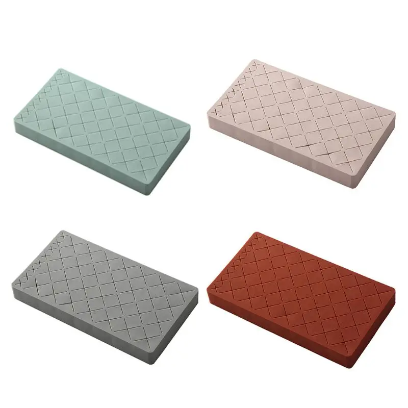  36 Grid Silicone Lipstick Storage Box Makeup Organizer Cosmetic Display Stand Brush Eyebrow Pencil 