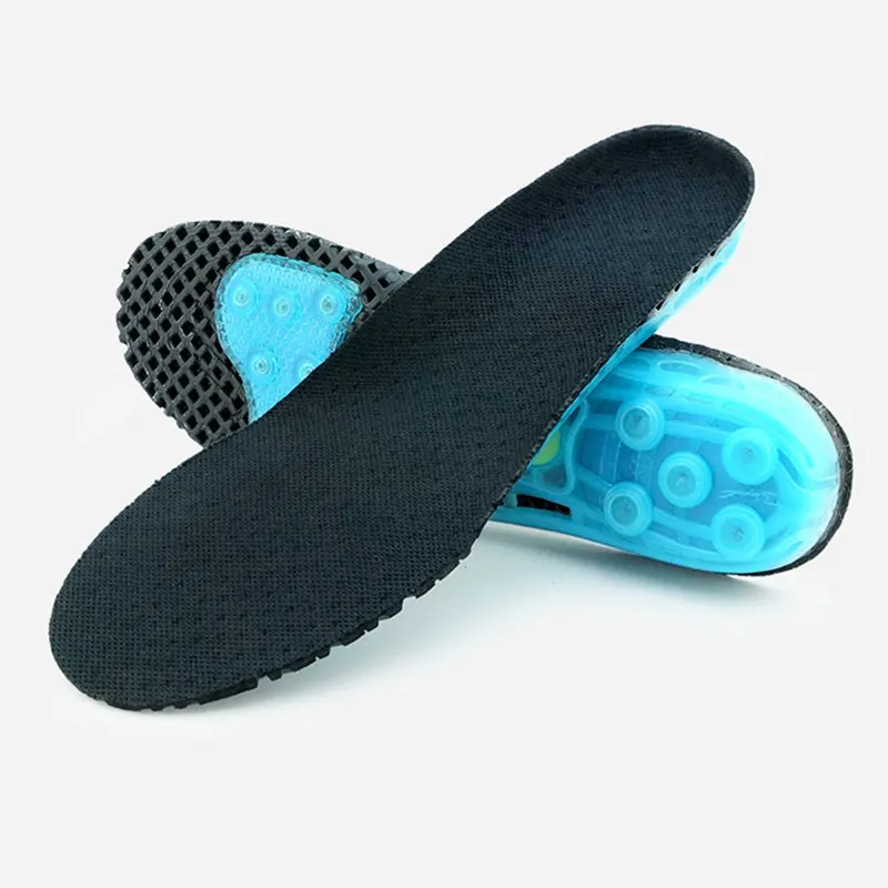 EVA Spring Silicone Orthopedic Shoes Sole Sport Insoles Arch Support Inserts Plantar Fasciitis Sneaker Built-in Spring Insole extra co