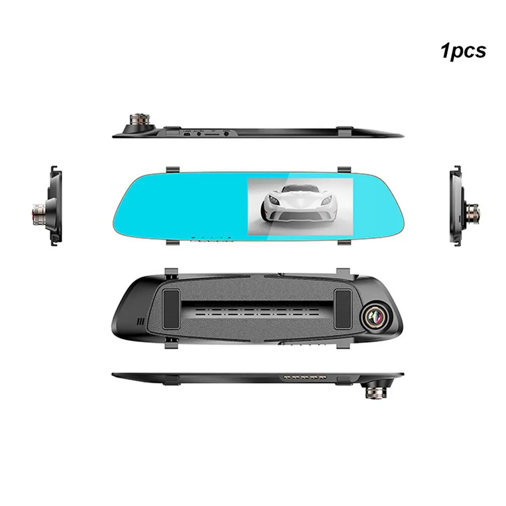 5-дюймовый видеорегистратор HD 1080P супер Широкий формат Ночное видение приборной панели Камера Регистраторы автомобильные аксессуары