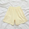 beige shorts