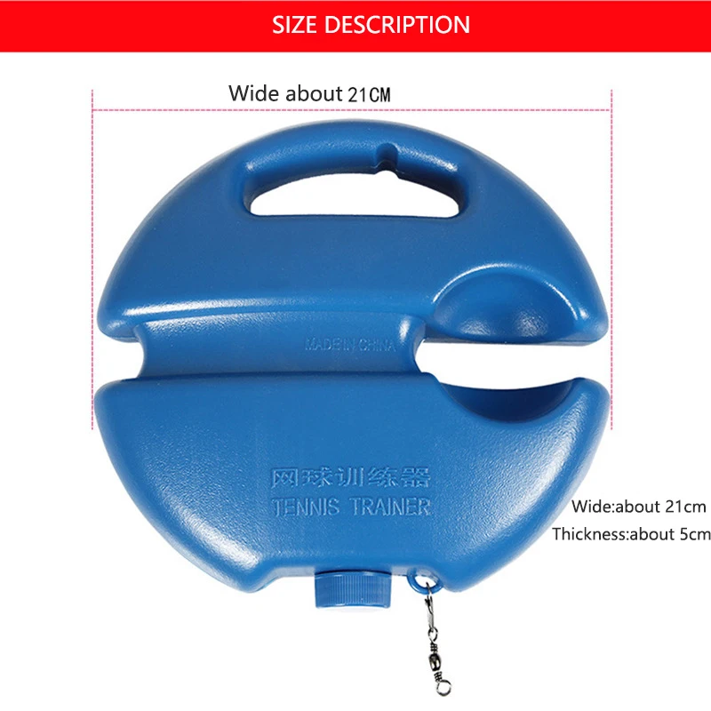 Tennis trainer single-player Tool Exercise Tennis Ball Sport Self-study Rebound Ball With ball Baseboard cricket dampener