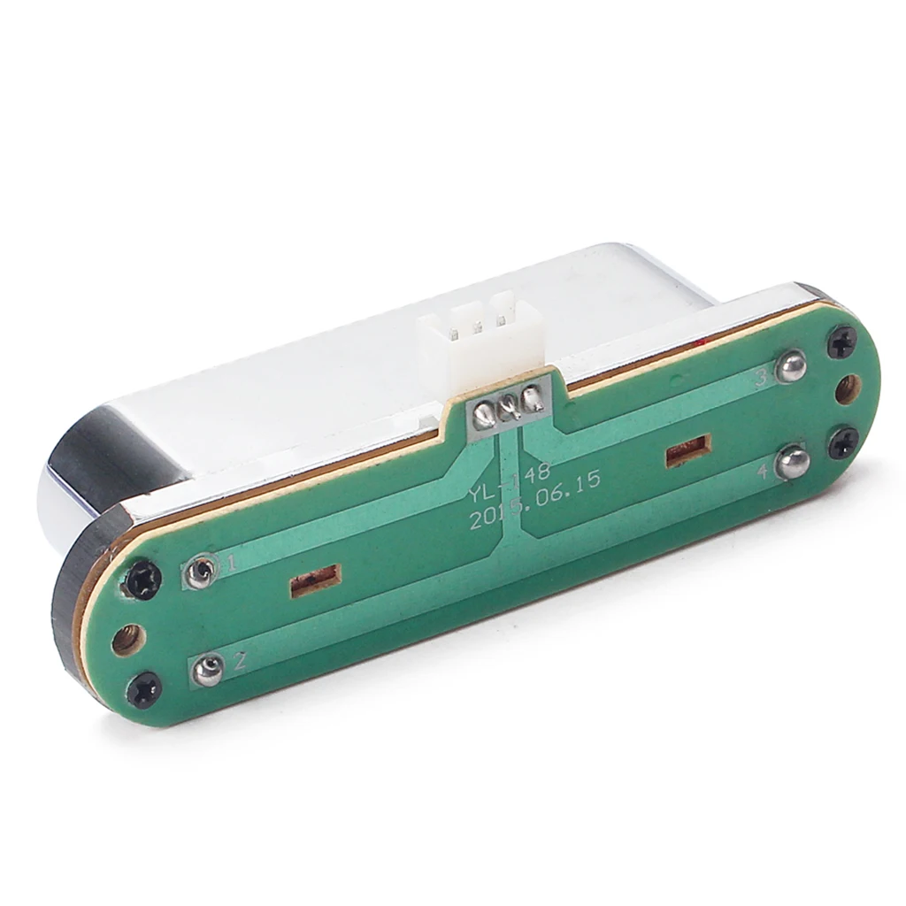 Silver Dual Rail Humbucker Pickup With Screws&Springs For Cigar Box Guitar Mandolin