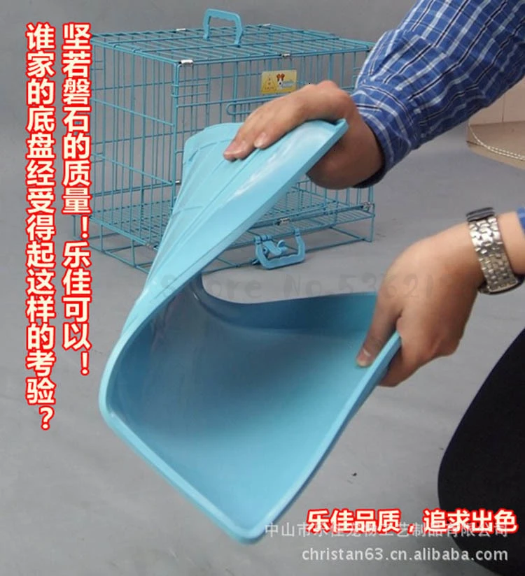 Lejia dog cage cat cage rabbit cage guinea pig hamster cage folding pet iron cage dog cat bold