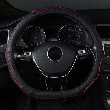 

Pu Leather Car Steering Wheel Cover for Opel INSIGNIA A B Anti-Slip Type D Steering Covers Auto Accessories