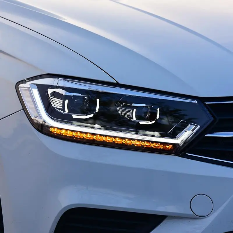 Neblineros Running Exterior Luces Led Para Авто Cob фары передние противотуманные задние Автомобильные фары в сборе 16 17 для Volkswagen Bora