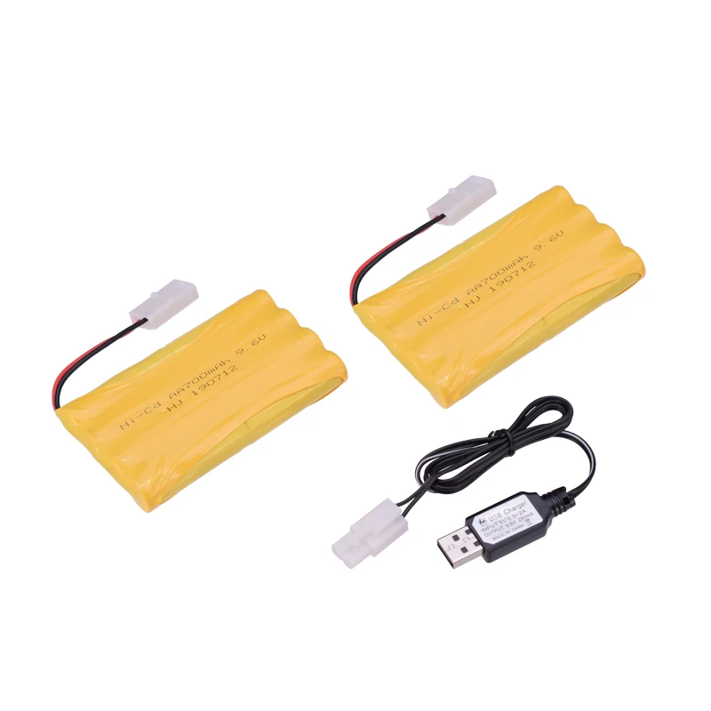 2шт 4 8 V 6V 7 2 9 6 700mAh Ni Cd AA Аккумуляторная батарея для дистанционного управления