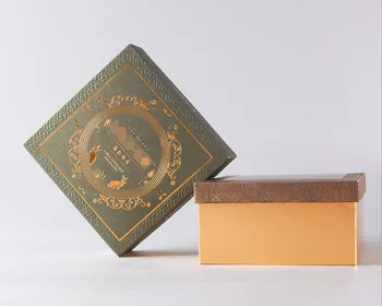 

Wholesale small Flat Pack Christmas cardboard Gift Boxes ---DH11363