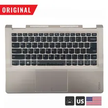 95% Упор для рук для lenovo Yoga 710-14 710-14ISK верхняя крышка с американской подсветкой клавиатуры верхний чехол 5CB0M72915 золотой