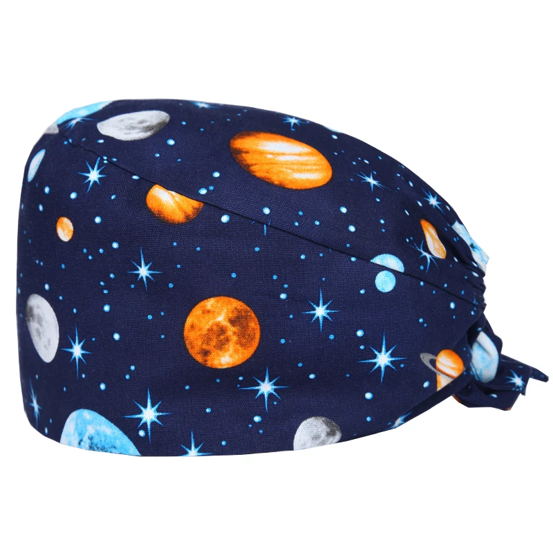 Scrub Caps Pattern Veterinary Nursing 
