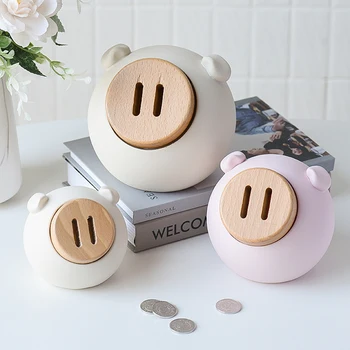 

Small Piggy Bank Money Boxes Storage Toys Money Saving Box Children Piggy Money Bank For Kids Home Desktop Decor Christmas Gifts