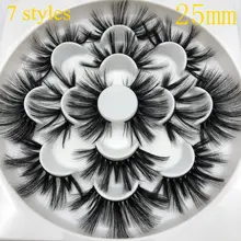 Buzzme 25 мм ресницы 6D искусственные норковые ресницы натуральные длинные высококачественные ресницы mikiwi ресницы синтетические ресницы