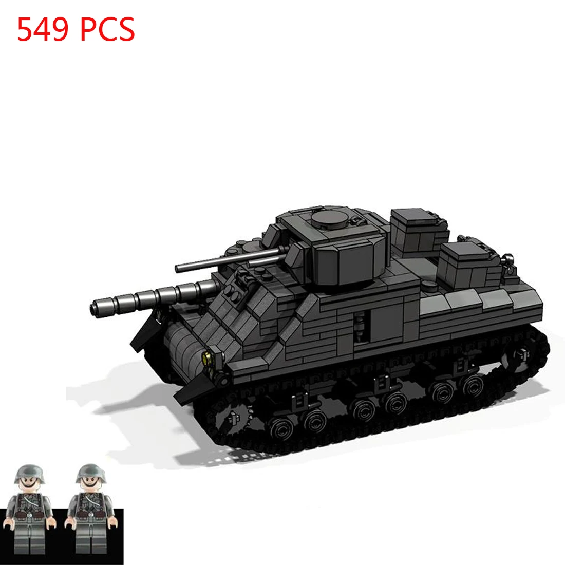 Хит lepining военные WW2 technic Army war US M3 танковые транспортные средства Мини фигурки с