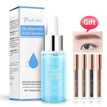 

PUTIMI Face Essence Hyaluronic Acid Serum Moisturizing Whitening Cream Lifting Firming Essence Anti-Aging Face Skin Care Repair