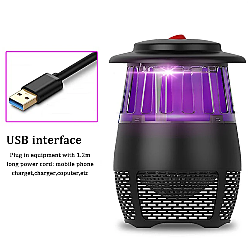 

Photocatalyst LED mosquito killer indoor fly trapping electronic insecticidal lamp