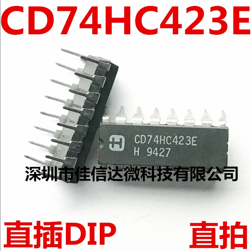 

10pcs/lot 74HC423 CD74HC423 CD74HC423E DIP-16