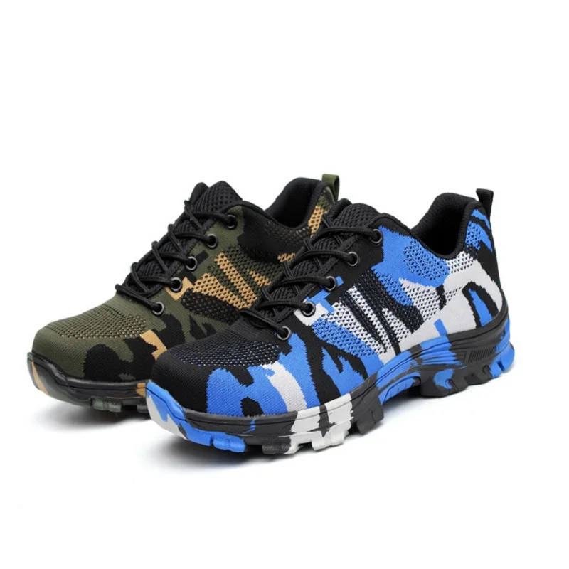 ZEEKSON Men's Shoes 2021 New Four Seasons Men's Mesh Comfortable Running Sports and Leisure Camouflage Couple Trendy Shoes