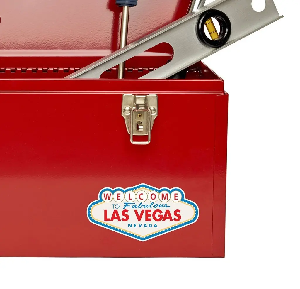 Для 2x10cm100mm Las Vegas знак виниловая самоклеющаяся наклейка для ноутбука дорожный Багаж автомобильный коврик знак веселье#4349
