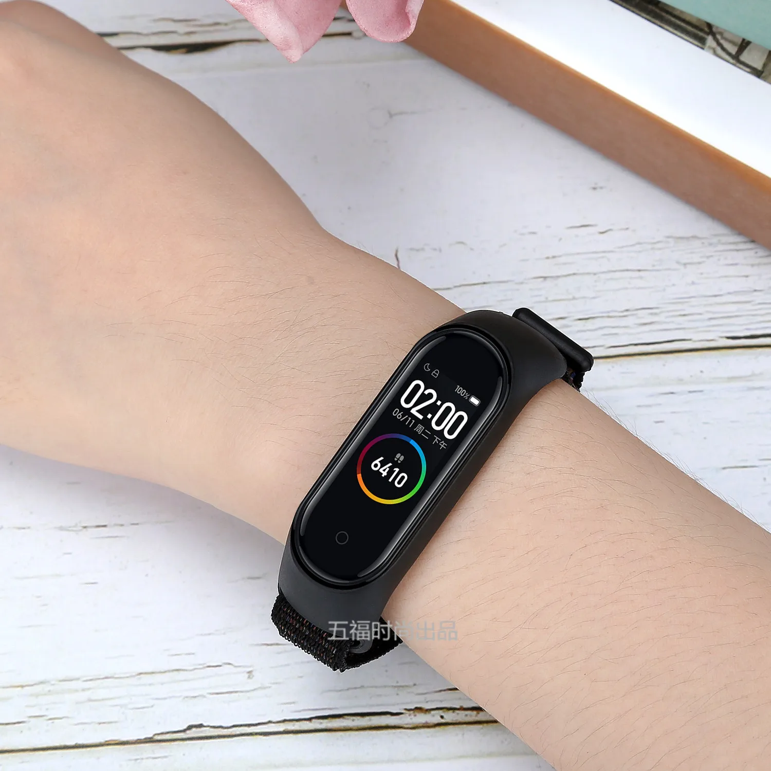 Регулируемый ремешок для браслета, дышащая Спортивная петля для Xiaomi mi Band 4 3, браслет с рамкой, сменный Браслет mi band 3 4, аксессуары