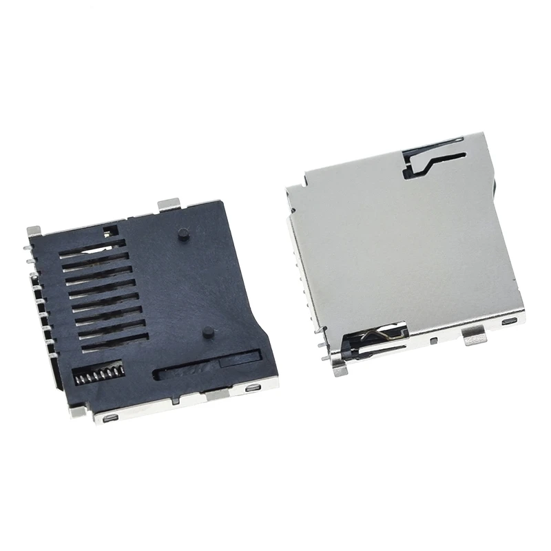 TZT 10/50 Stück Push-Push-Typ TF Micro SD Kartenadapter – Detail 5