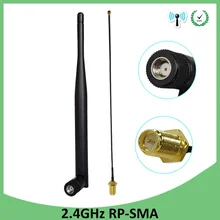 2,4 ГГц 2,4g wifi антенна wifi 5dBi WiFi антенна RP-SMA Male маршрутизатор+ 21 см PCI U. FL IPX к RP SMA Male Pigtail кабель