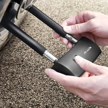 

Hot Smart Fingerprint portable Smart Fingerprint U Lock Weatherproof USB Rechargeable Anti-theft Bicycle Motorcycle Lock