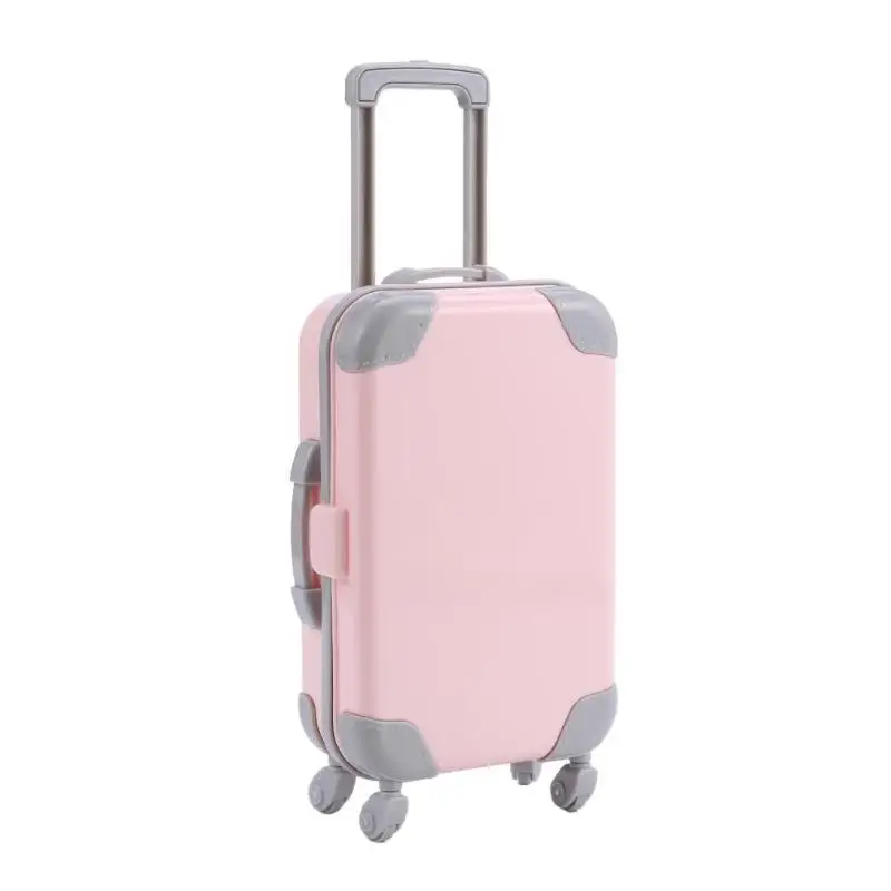 

Doll Suitcase Toys Travel Dollhouse Luggage Simulation 3D Play House Game Trunk Interest Training Intelligence Development