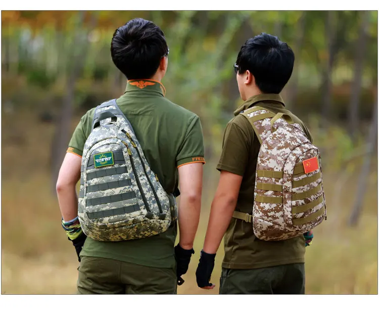 Molle Военная сумка на плечо, водонепроницаемая тактическая сумка через плечо, Спортивная походная сумка На открытом воздухе, рюкзак для путешествий для мужчин, армейская сумка