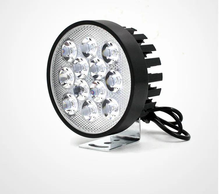 

Motorcycle LED Extraposition Headlight E-Bike Tricycle Conversion with Strobe Floodlights 12 Beads Glare Bulb