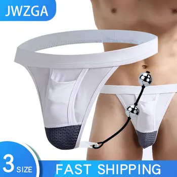 Underwear Anal Plug Panty Sexules Sex Toys for Men Gay Anal Beads Prostate Massager 18+ Bdsm  Butt Plug Stainless Steel Buttplug 1