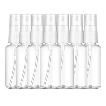 

100PCS 100 Ml Transparent Plastic Perfume Atomizer Small MIni Empty Spray Refillable Bottle