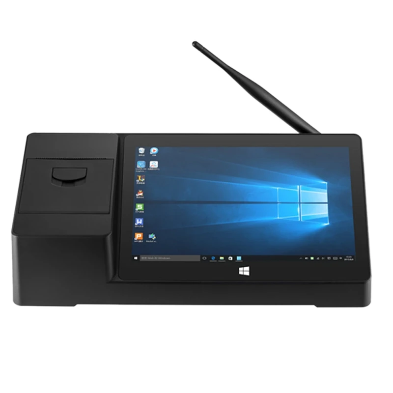 PiPO X3 8,9 дюймовый мини-ПК с 58 мм термопринтером Win10 Intel Z8350 четырехъядерный 1920x1200 2G 32G HDMI Smart Box ips экран