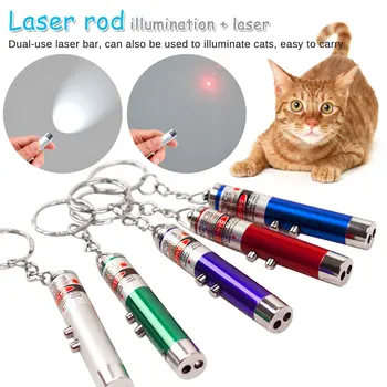 

1pcs Funny Pet LED Laser 5MW Red Dot Laser Light Toy Pet Cat Toy Laser Sight Pointer Laser Pen Interactive Toy with Cat