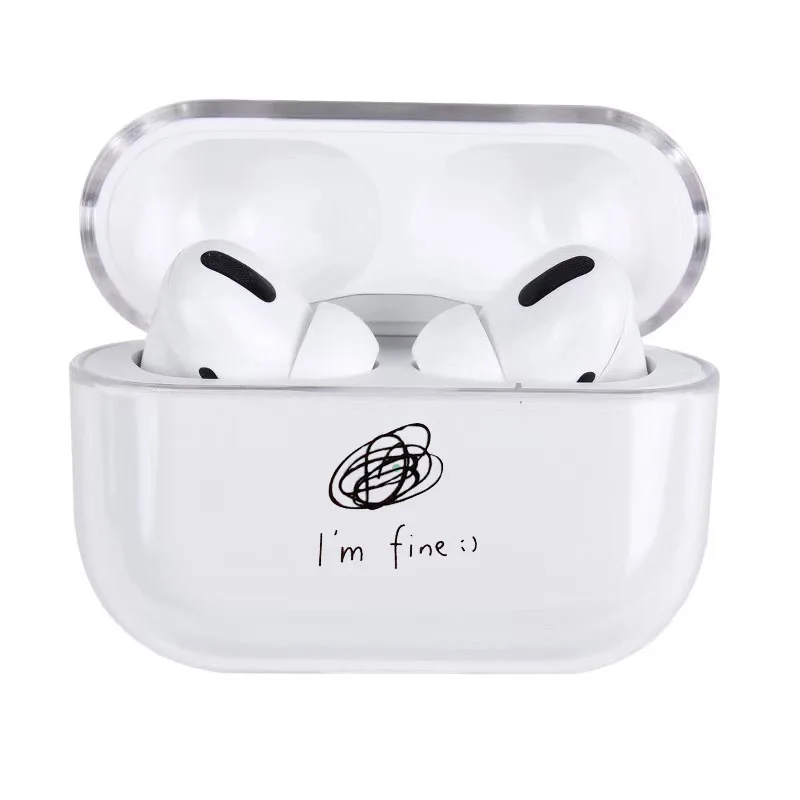 For Airpods Pro 07 Милый чехол для Apple AirPods, чехол, Мультяшные Bluetooth наушники, защитный жесткий чехол для Airpods Pro, чехол, коробка для Air pods 2/1/3 - Цвет: For Airpods Pro 07