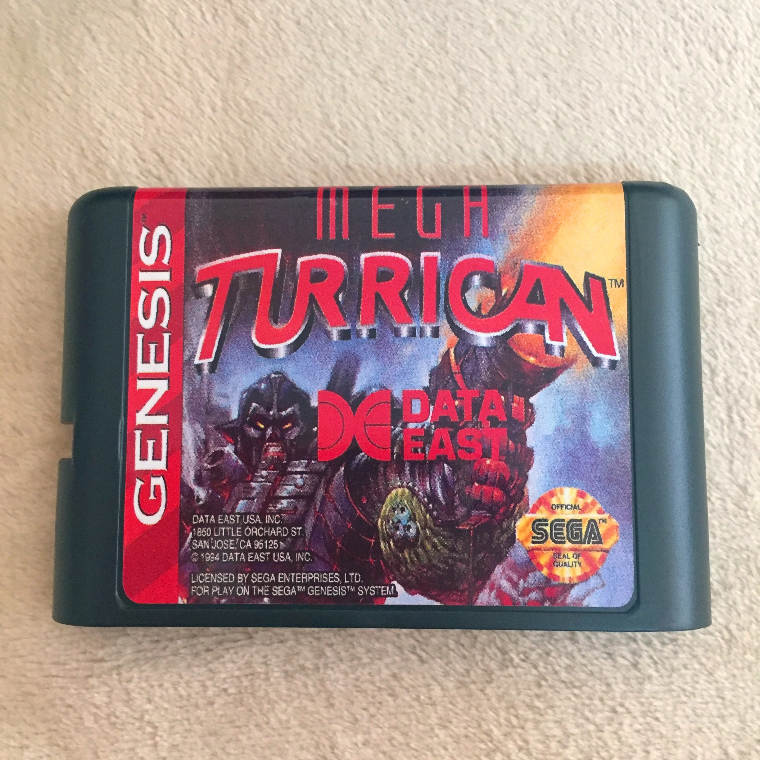 

Mega Turrican 16 bit MD Game Card For Sega Mega Drive For Genesis