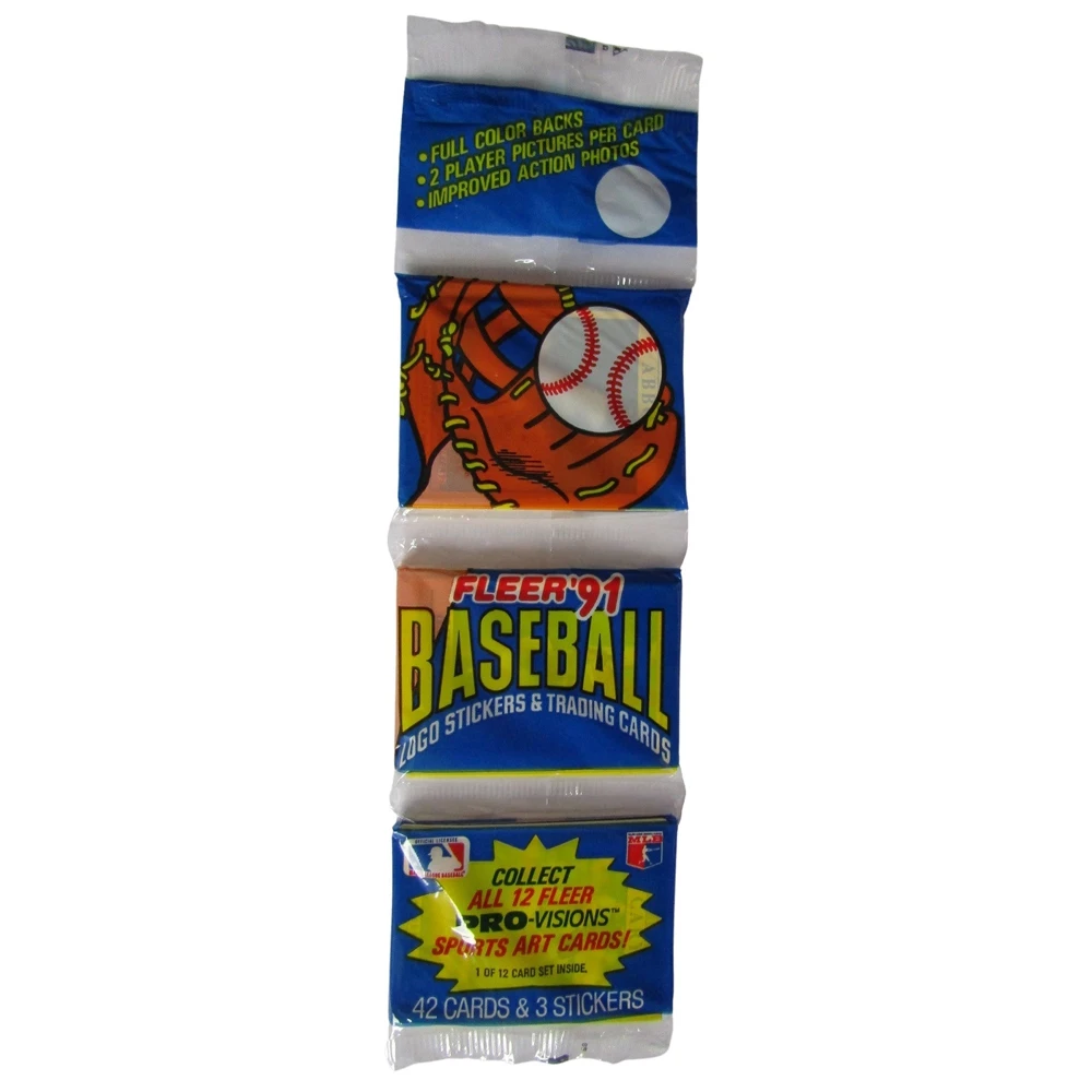 Fleer 1991 Baseball Rack. Коллекционные карточки бейсбольные 42шт| | -  AliExpress