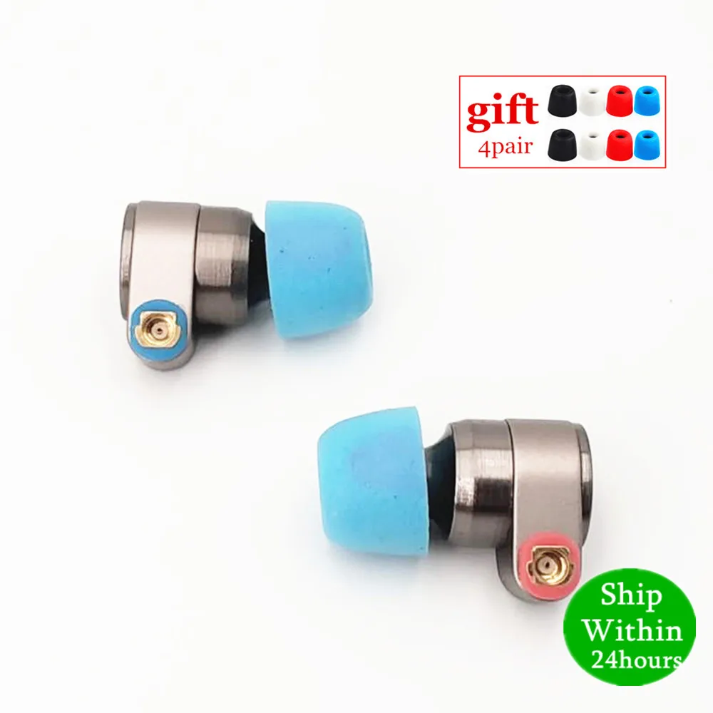 CVJ Mirror 2BA + 1DD HIFI metal hybrid In Ear Earphones  DJ Monito Running Sport Earphone Earplug Headset Detachable Cable