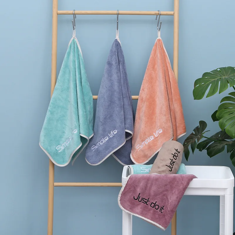 Microfiber Towel Sports Towel 35*75cm Absorbent Large Soft Microfiber Face Bathroom Towels Washcloth Adult Couples Sport Household Towel