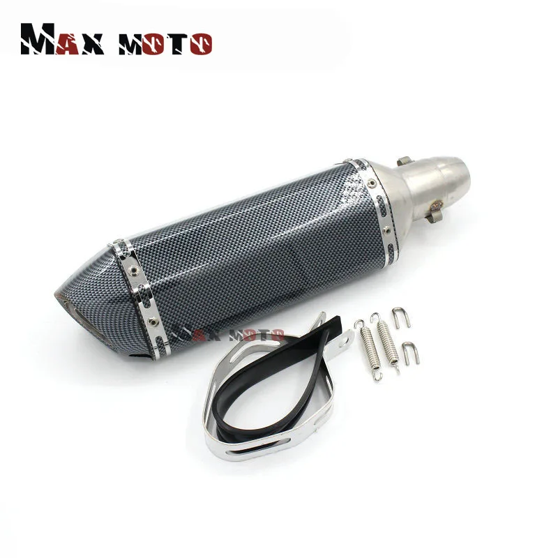 Для поездок на мотоцикле Ducati Monster 400 600 620 695 696 750 796 821 1100 51 мм аксессуары для мотоциклов Мото глушитель выхлопной трубы велосипедный горшок Побег - Цвет: D