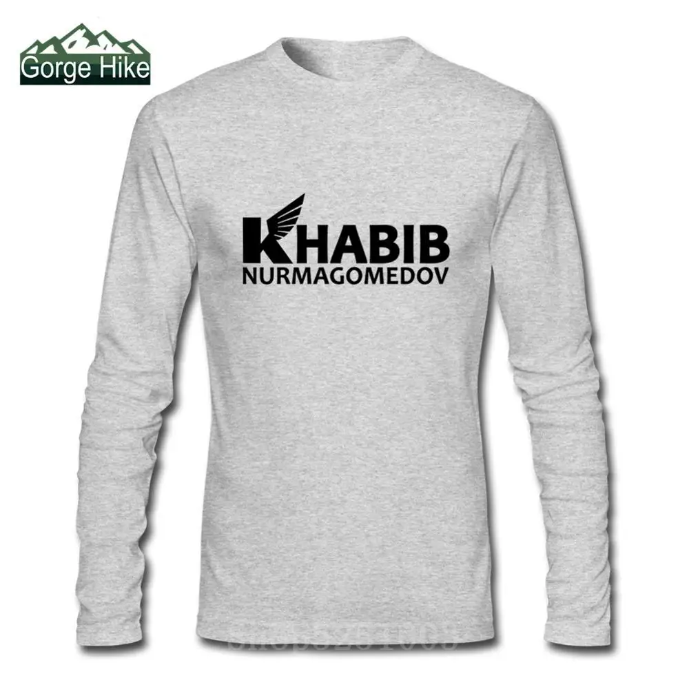 

New arrival Long Sleeves men Boxing star khabib nurmagomedov 3D printed t-shirts casual Harajuku style tshirt streetwear tops