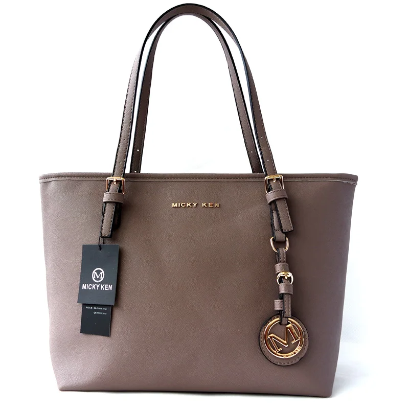 Дизайнерские женские сумки, женская сумка-тоут из искусственной кожи, повседневная одноцветная сумка на плечо, Женская Ручная сумка для шоппинга, женская сумка-мессенджер - Цвет: grey