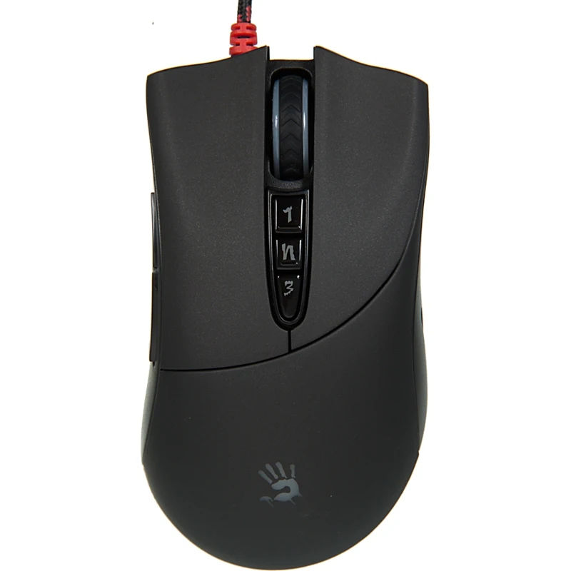 Мышь A4 Bloody V3 черный оптическая(3200dpi) USB(8but