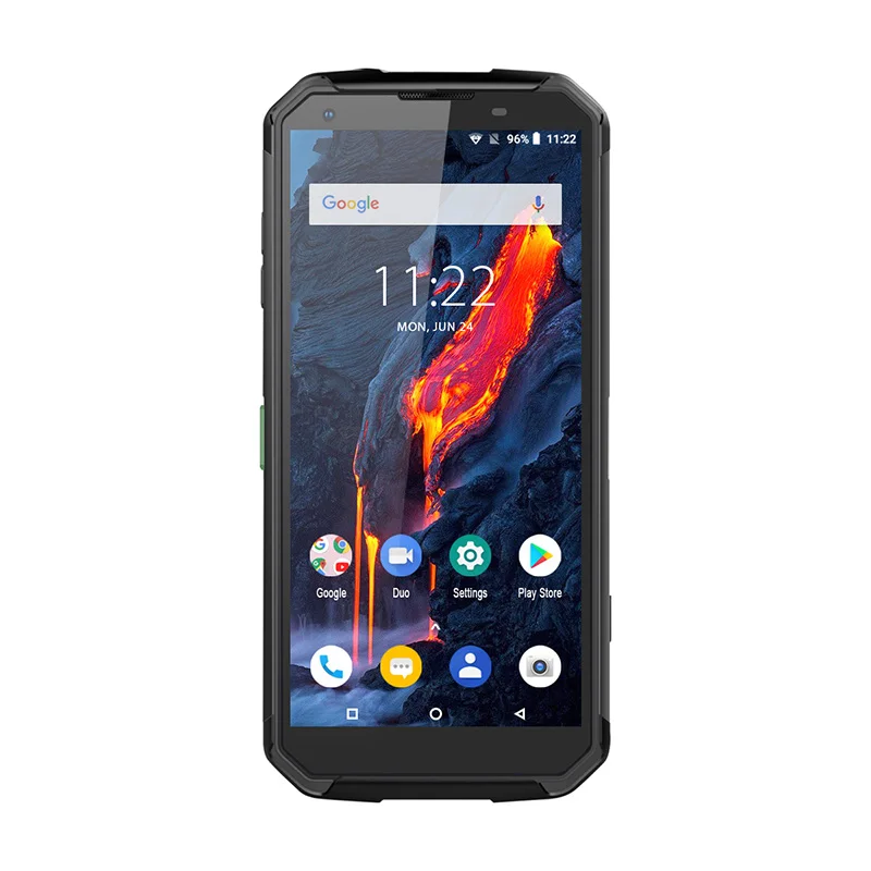 Смартфон Blackview BV9500 Plus Helio P70, четыре ядра, 10000 мАч, IP68, водонепроницаемый, 4 Гб+ 64 ГБ, 5,7 дюйма, 18:9 FHD, NFC, мобильный телефон, Android 9,0 - Цвет: Black