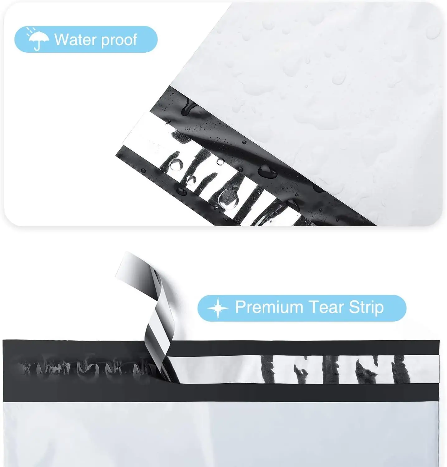 Plastic Shipping Bags Poly Mailing Mailer Envelops Plastic Packaging for Shipping Postage 4