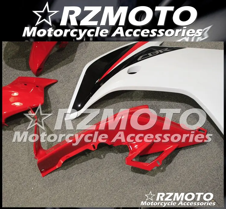 ABS мотоцикл обтекатель комплект для HONDA CBR600F 2011-2013 год кузов литья под давлением Магазин № 1274