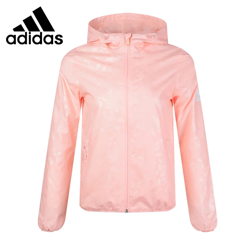 Оригинальный Новое поступление Adidas WB EMBOSS FEM Женская куртка с капюшоном