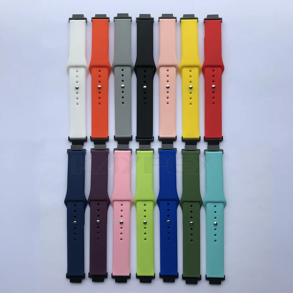 Мягкий силиконовый ремешок для Huami Amazfit Verge 3 ремешок для часов мягкий силиконовый ремешок для часов сменные полосы браслет ремни спортивный ремешок