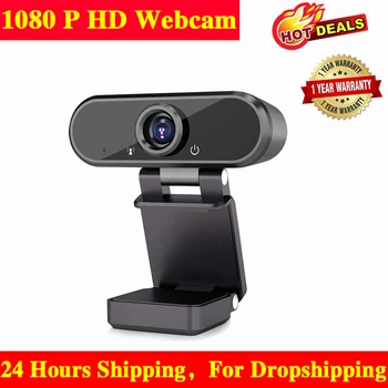 

Webcam 1080P HD web camera Built-in Microphone Rotatable Cameras for Live Broadcast Video Calling Conference Work camara