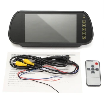 

7-inch High Definition Car Backing Video Play LED Touch Screen Rear View System