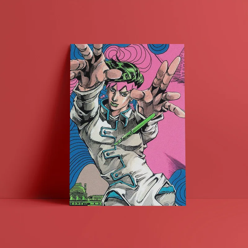 Rohan Kishibe JOJO Алмазная небьющаяся настенная живопись, украшение на холсте, постеры, принты для гостиной, домашняя декоративная картина для спальни - Цвет: iC 253