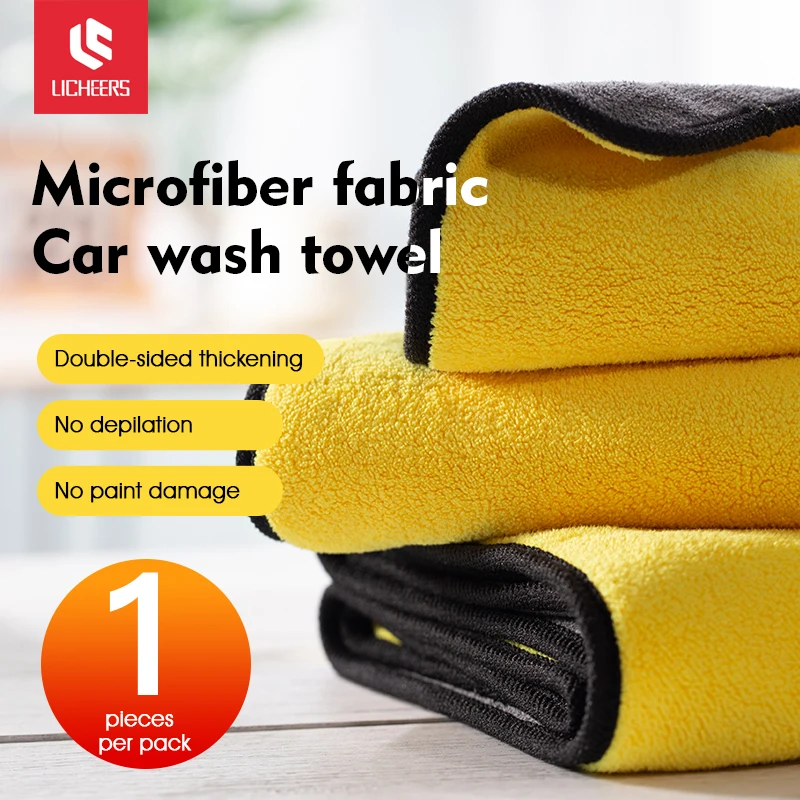 Drying-Cloth Towel Detailing Microfiber Car-Wash Licheers Fortoyota 30x20/30/40/60cm